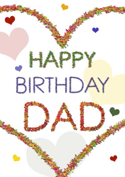Printable Birthday Cards For Dad From Kids