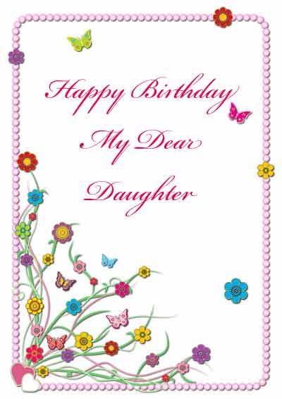 Free Printable Birthday Cards for Your Son or Daughter