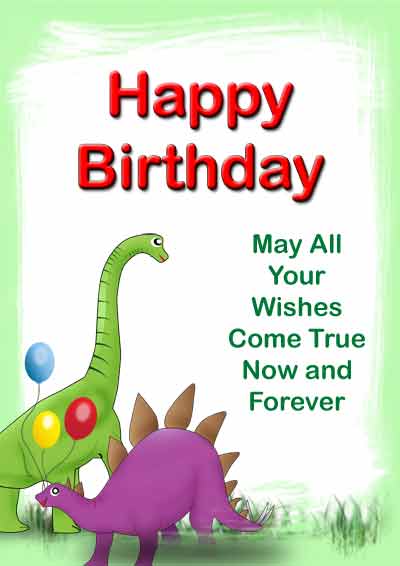 Printable Birthday Cards for Kids