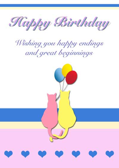 Free Printable Birthday Cards From Pets