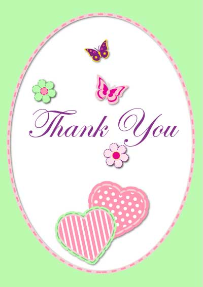 Printable Thank You Cards from My-Free-Printable-Cards