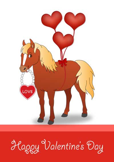 horse valentine clip art - photo #6