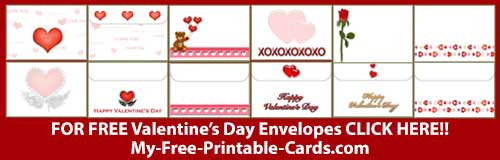 Valentines Envelopes