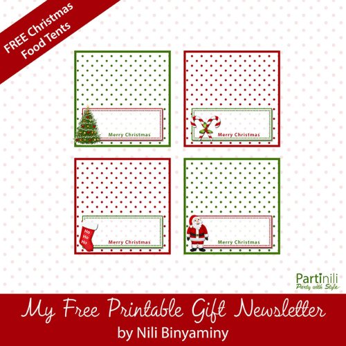 christmas-theme-blank-food-tent-cards-merry-christmas-red-green