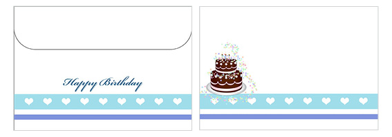 Free Printable Birthday Card Envelopes Printable Templates
