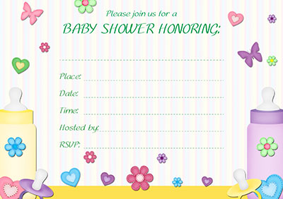 Baby Showe To Twins Invite 004