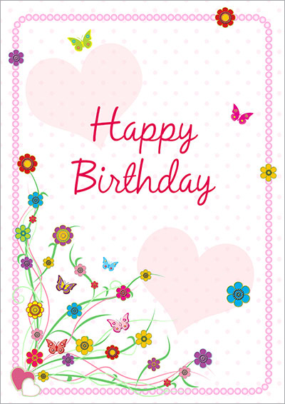 Free Printable Birthday Cards for Everyone