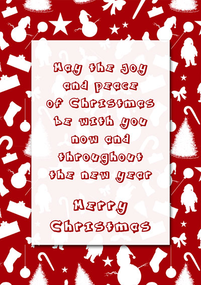 A Nice Christmas Wish  Card 019