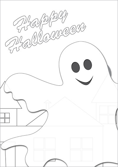 Smiling Ghost Color Card 008
