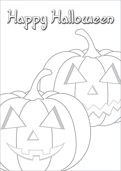 Free Printable Halloween Cards To Make