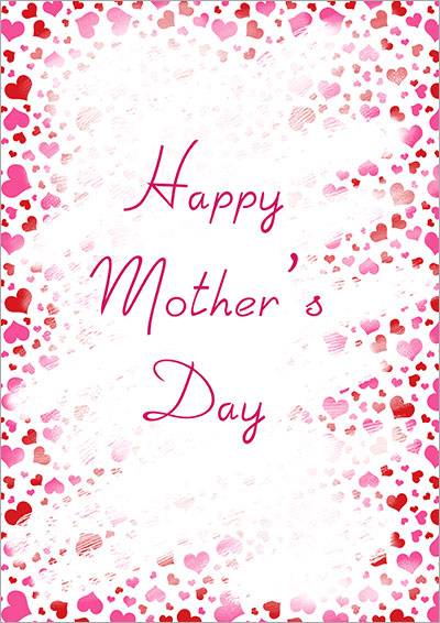 Happy Mother's Day Hearts 014