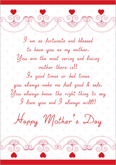 HAppy Mother's Day Wish Card 023