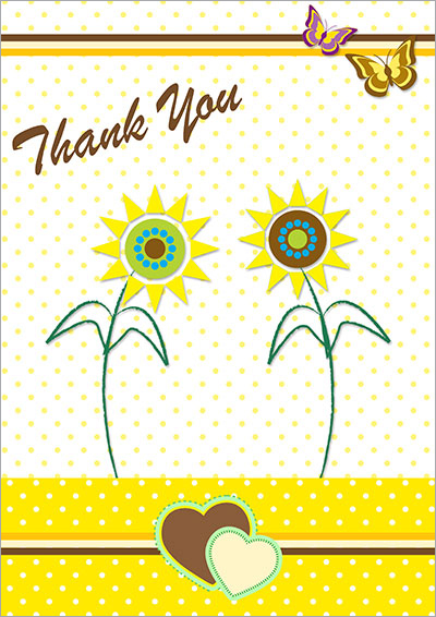 Free Printable Thank You Cards 002