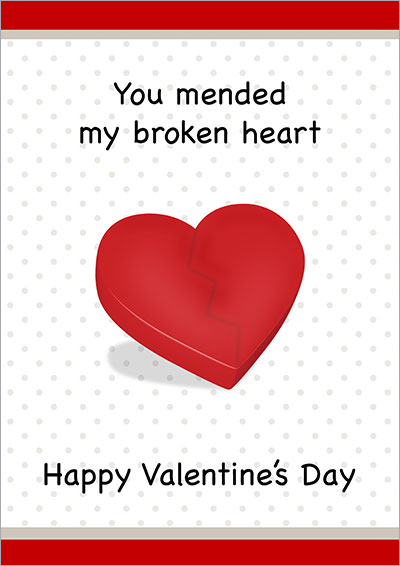 You Mended My Broken Heart Card 007