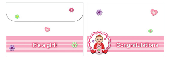 Printable Baby Envelopes 05