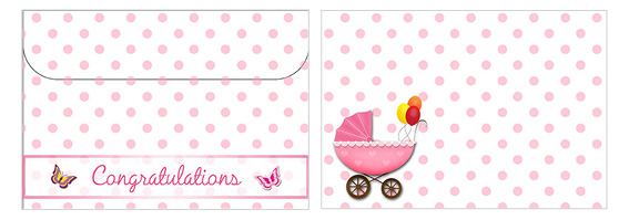 Printable Baby Envelopes 07