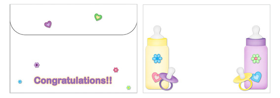 Printable Baby Envelopes 09