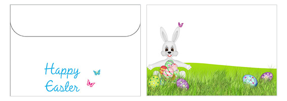 Printable Easter Envelopes 01