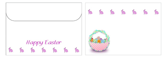 Printable Easter Envelopes 02