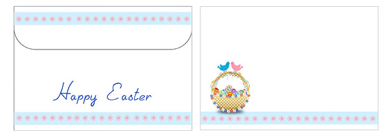 Printable Easter Envelopes 06