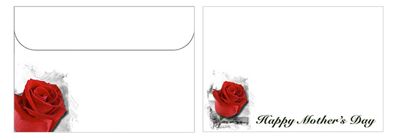 Printable Mother's Day Envelope 06