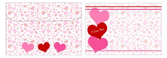 Printable Valentine's Day Envelope 14