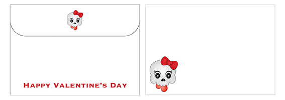 Printable Valentine's Day Envelope 17