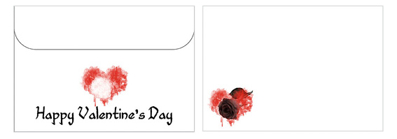 Printable Valentine's Day Envelope 19