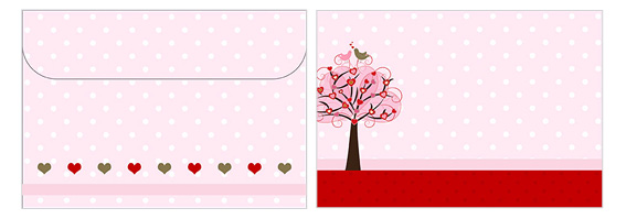 Printable Valentine's Day Envelope 03