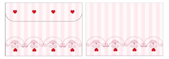 Printable Valentine's Day Envelope 07