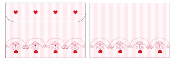 Printable Valentine's Day Envelope 07