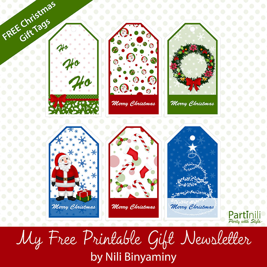 Free Printable Christmas Gift Tags