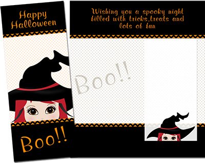Halloween Greeting Card 007