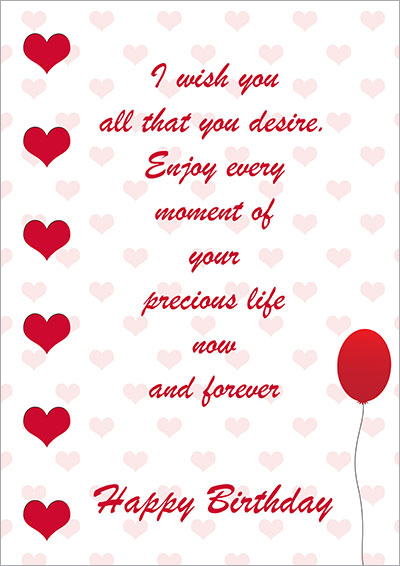 Red Hearts With a Wish 011