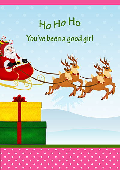 You've Been A Good Girl Card 023