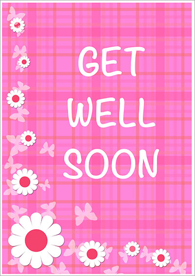 Get well soon printable card 004
