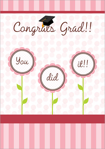 Congrats Grad!! Printable card 007