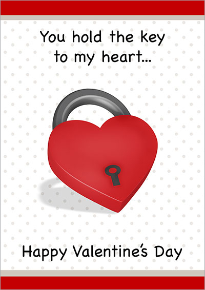 You Hold The Key To May Heart Card 006
