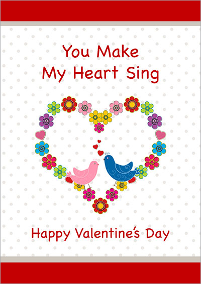 You Make My Heart Sing Card 012