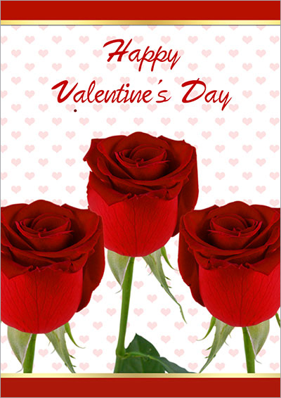 Happy Valentine's Day Roses 018