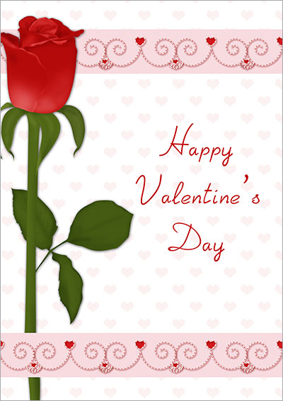 Lovey Dovey Valentine's Day Card 026