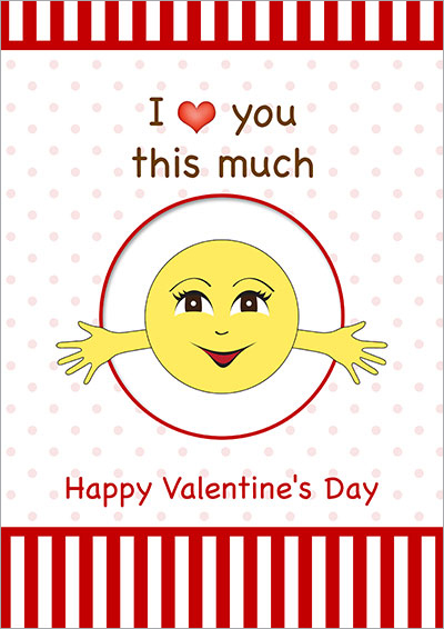I love You This Much V-Day Card 034